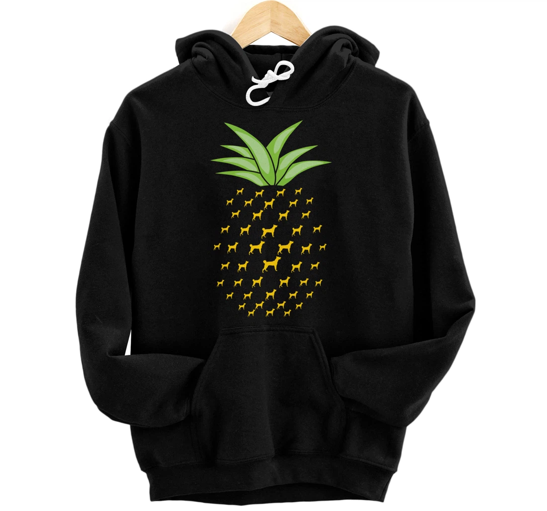 Personalized Funny Cretan Hound Dog Ananas Pineapple Pullover Hoodie