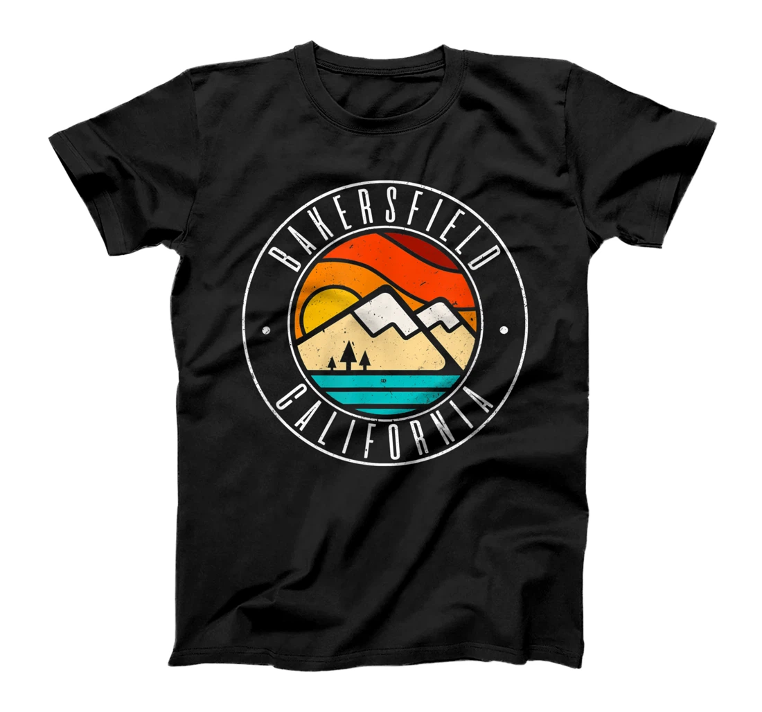 Personalized Minimalist Outdoors Bakersfield California CA T-Shirt, Women T-Shirt