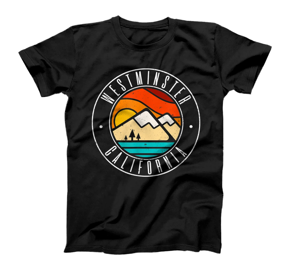 Personalized Minimalist Outdoors Westminster California CA T-Shirt, Women T-Shirt