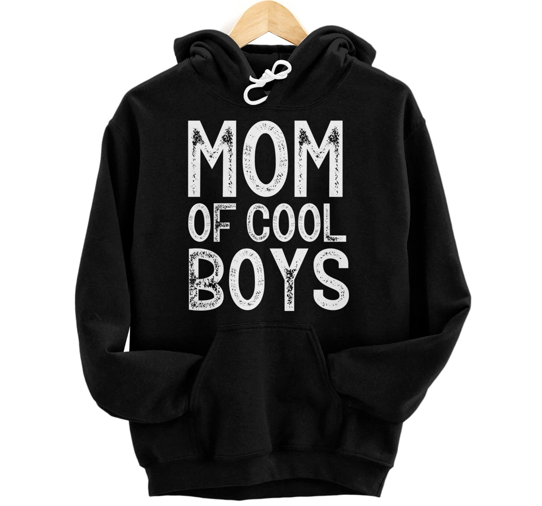 Personalized Mother Son Sons - Mom of cool boys - Vintage Pullover Hoodie
