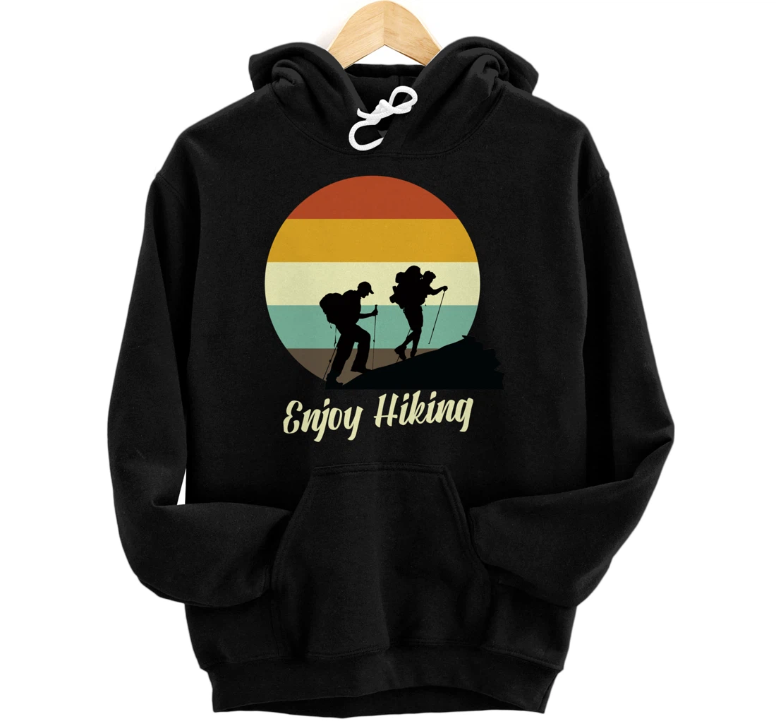 Personalized Enjoy Hiking; adventure; for a trip story, Hiking clothes Pullover Hoodie