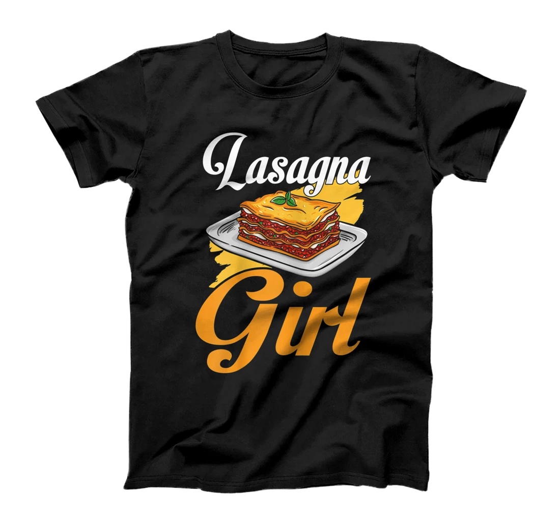 Personalized Womens Lasagna Shirt Lasagna Girl Pasta Italian Lasagna Lover T-Shirt, Kid T-Shirt and Women T-Shirt