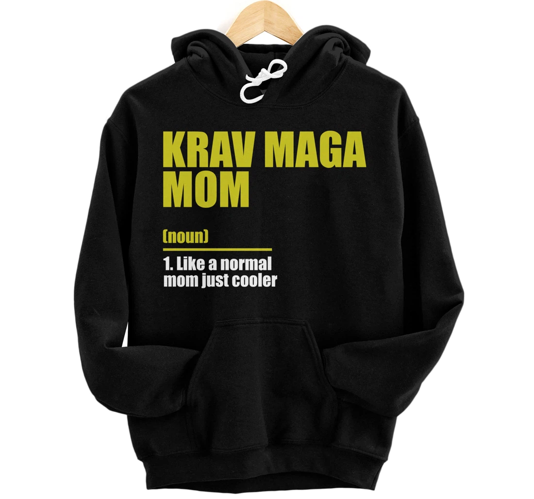Personalized Krav Maga Mom- Combat and Self Defense Pullover Hoodie