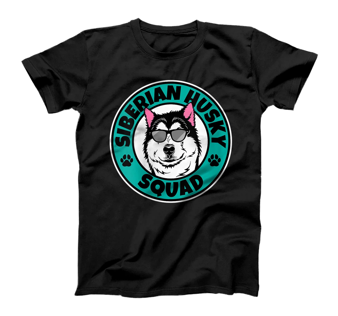 Personalized Womens Siberian Husky Squad I Dog Lover I Siberian Husky T-Shirt, Women T-Shirt