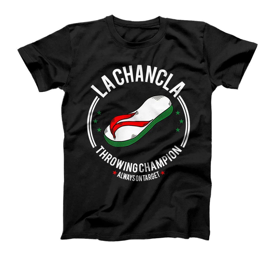 Personalized Womens La Chancla Throwing Champion T-Shirt, Women T-Shirt
