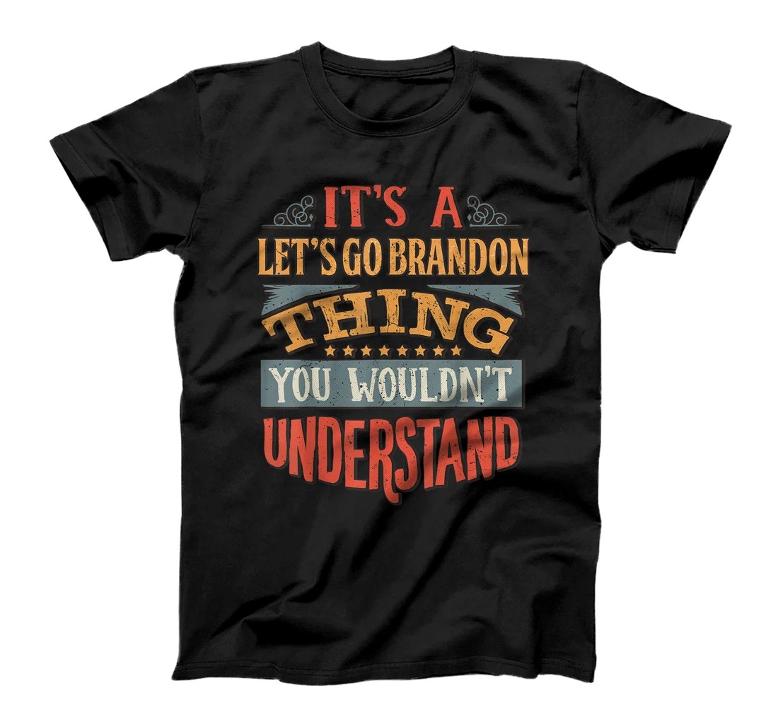 Personalized Let's Go Brandon T-Shirt, Kid T-Shirt and Women T-Shirt