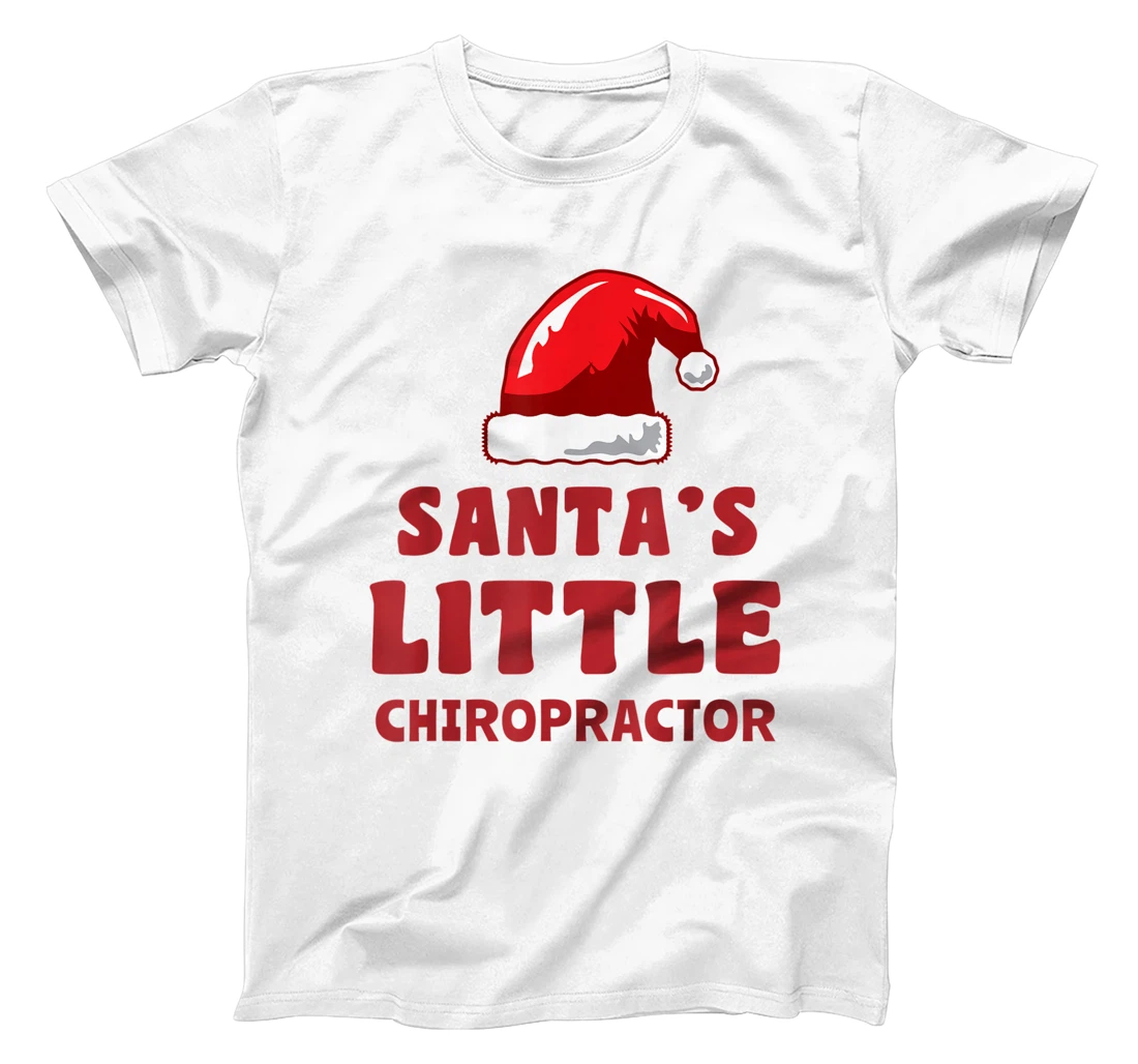 Personalized Santa's Little Chiropractor T-Shirt, Kid T-Shirt and Women T-Shirt