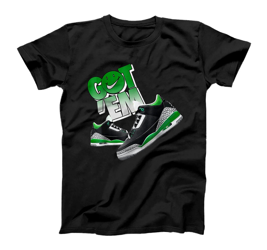 Personalized 3 Greens Matchs Got Sneakers tee T-Shirt, Women T-Shirt