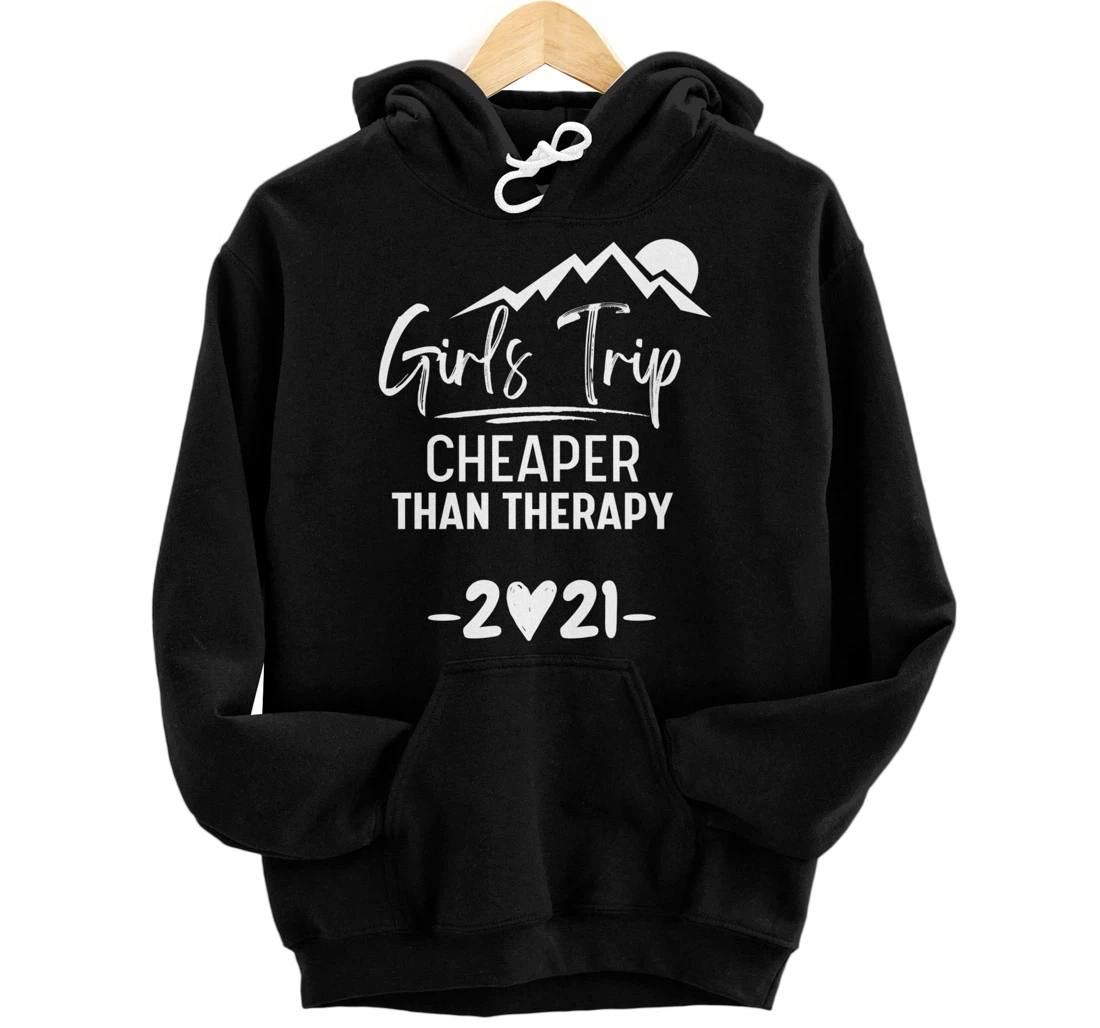 Personalized MOUNTAINS GIRLS TRIP 2021 Pullover Hoodie
