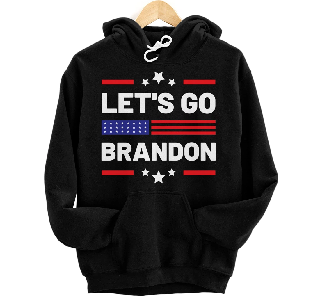 Personalized Let's Go Brandon Funny Trendy Sarcastic Lets Go Brandon Pullover Hoodie