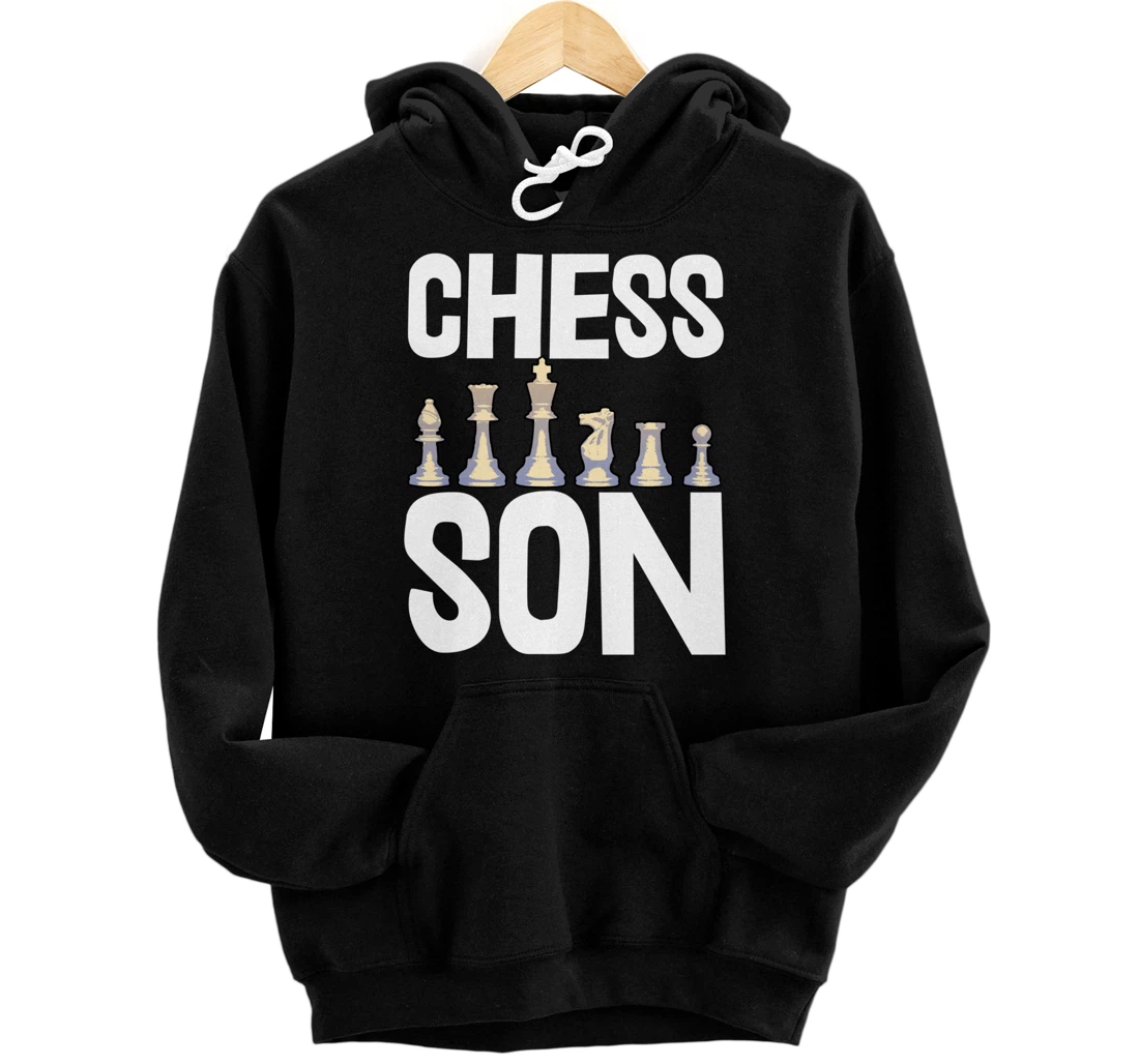 Personalized Chess Son Funny Chess Players Women Love Pullover Hoodie