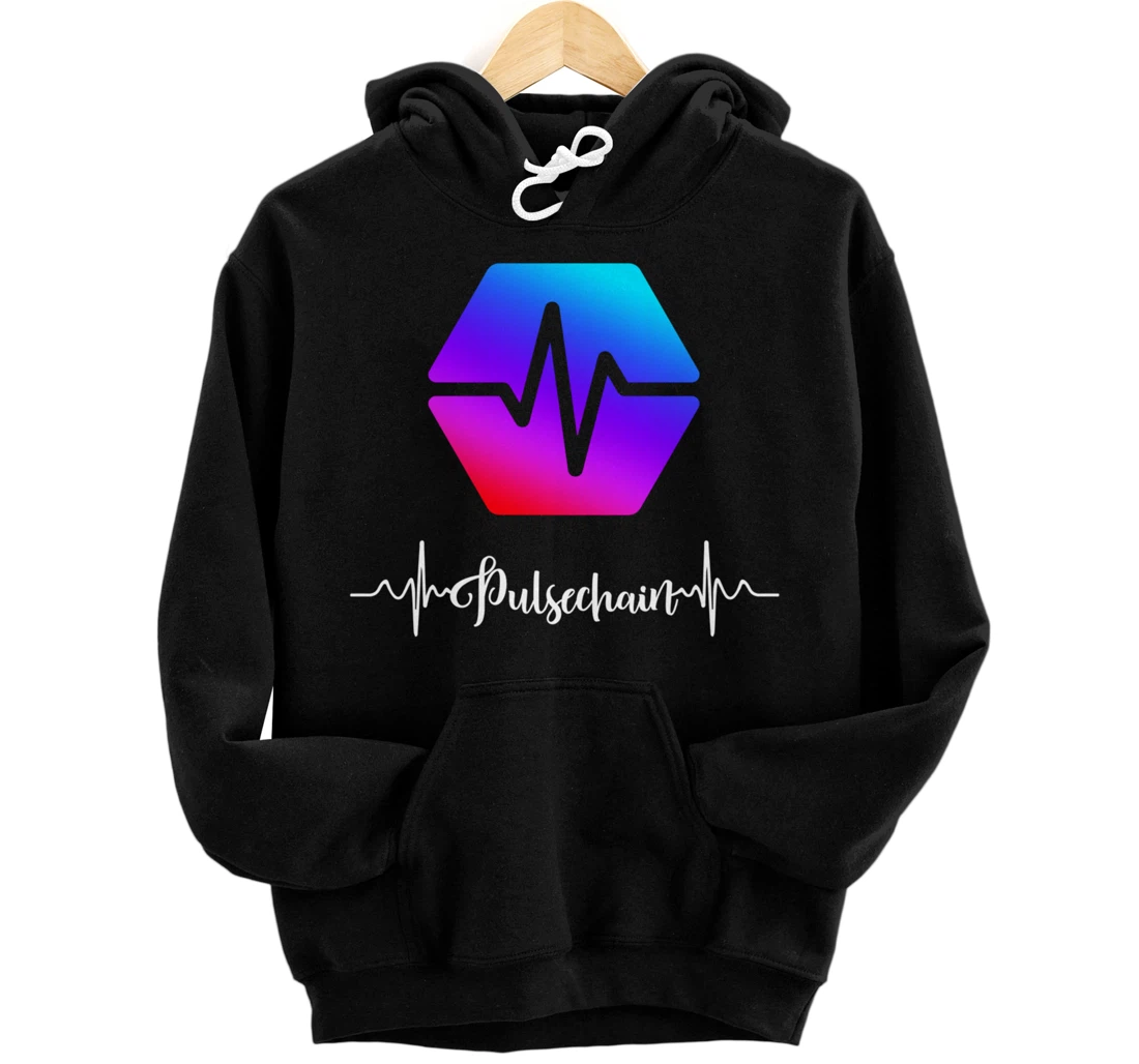 Personalized PulseChain Crypto Hex Cryptocurrency PLS Blockchain Hodl Pullover Hoodie