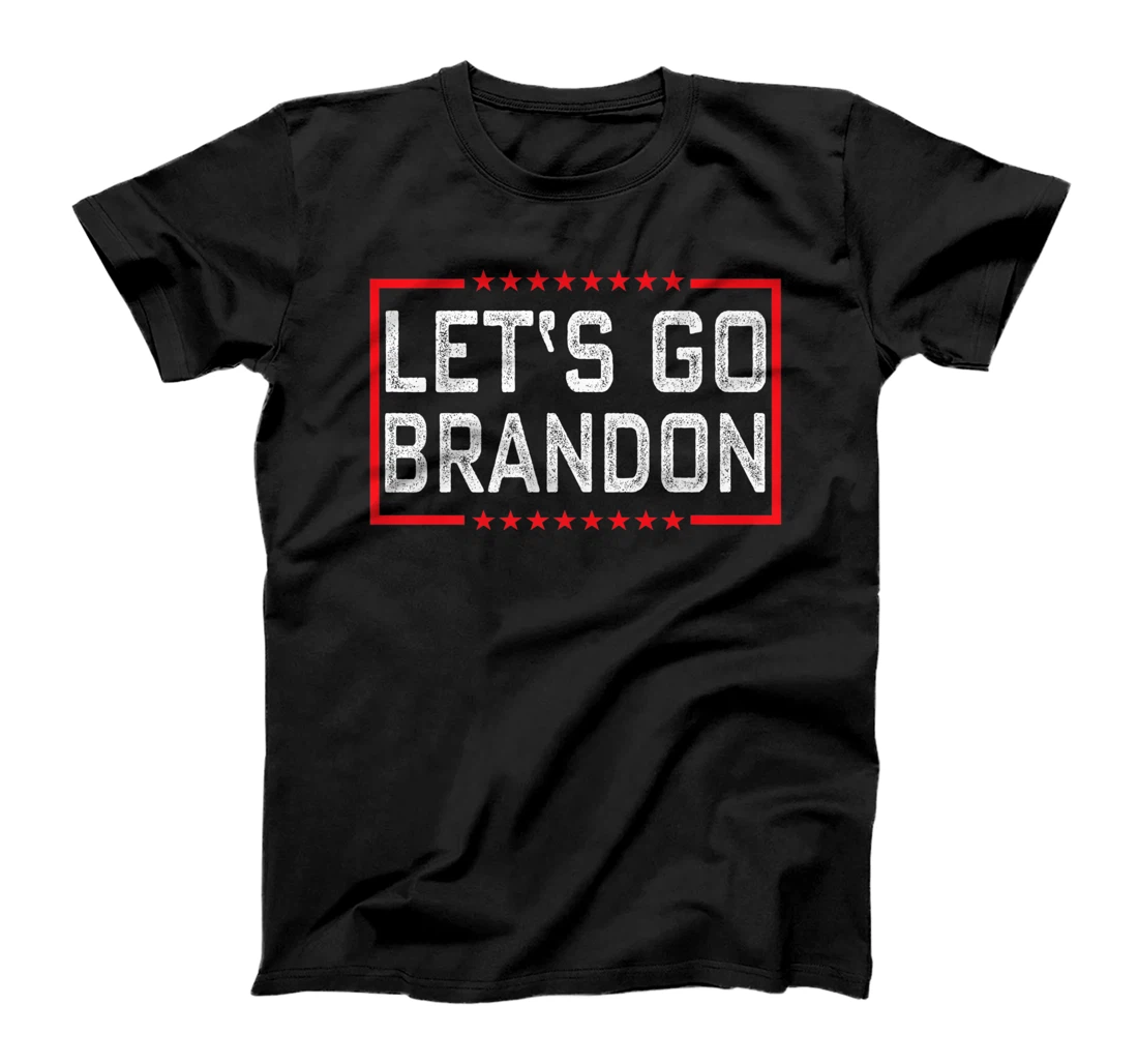 Personalized Womens Let's Go Braden Brandon Conservative Anti Liberal T-Shirt, Women T-Shirt