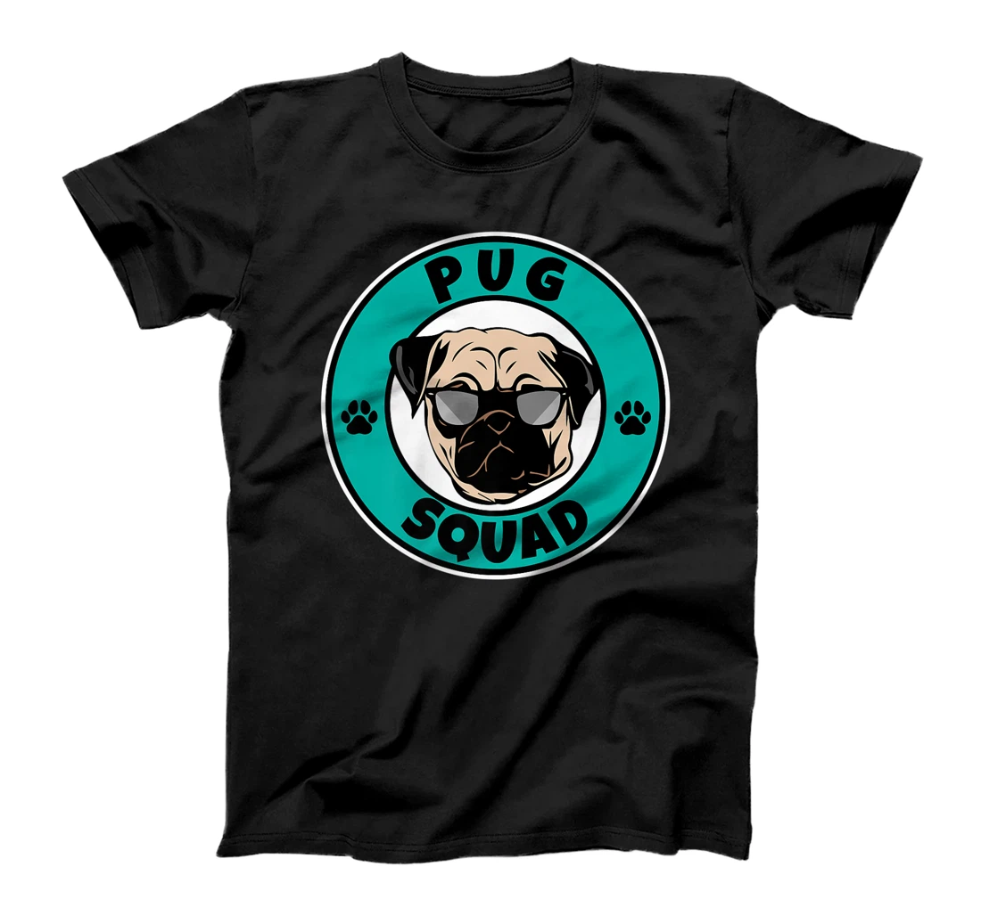 Personalized Womens Pug Squad I Dog Lover I Pug T-Shirt, Kid T-Shirt and Women T-Shirt