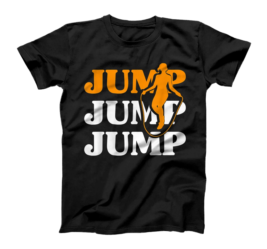 Personalized Jump Rope Skipping Jumping Roping Workout T-Shirt, Women T-Shirt