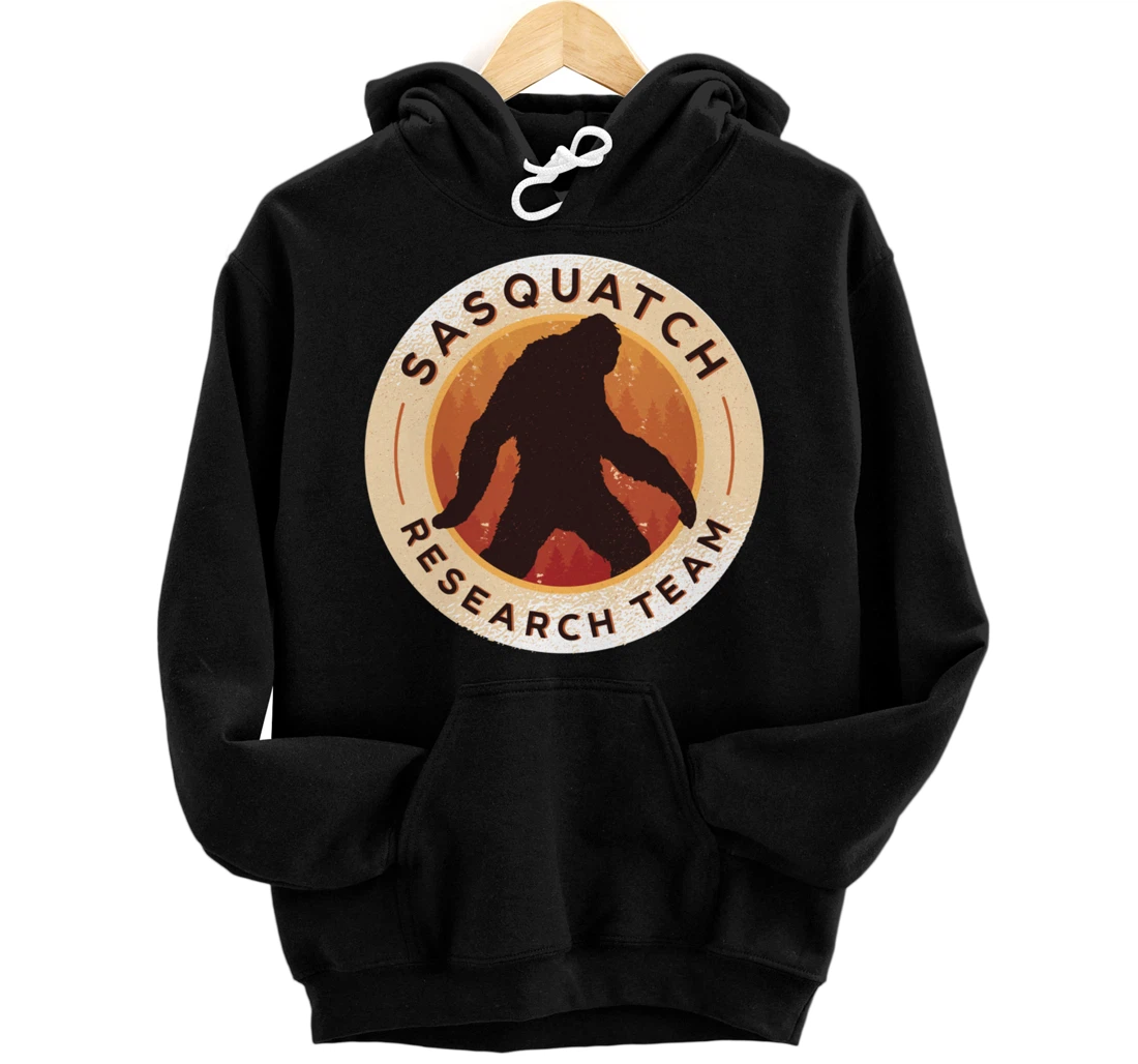 Personalized Sasquatch Research team Bigfoot Pullover Hoodie
