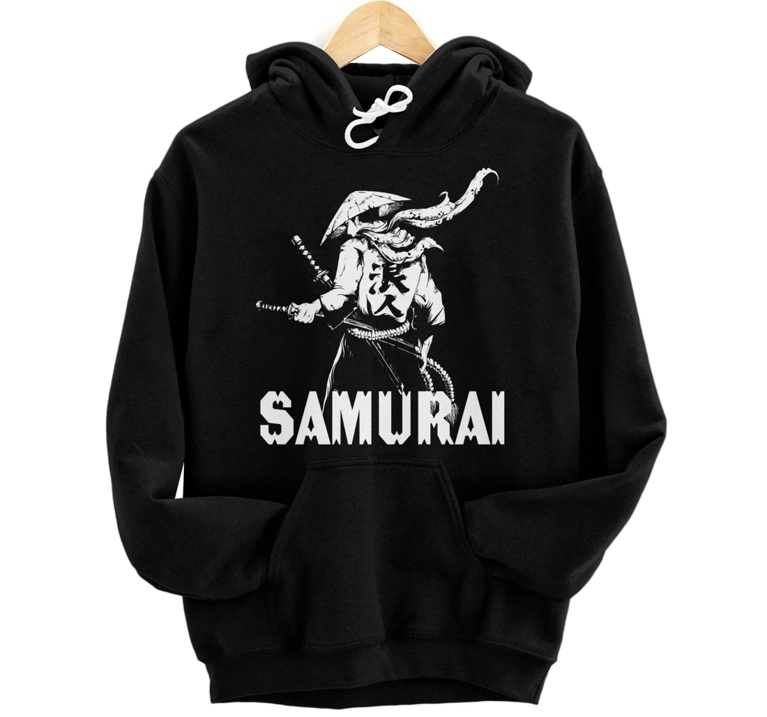 Personalized The Ghost Samurai Warrior Sword Anime Manga Lover Pullover Hoodie