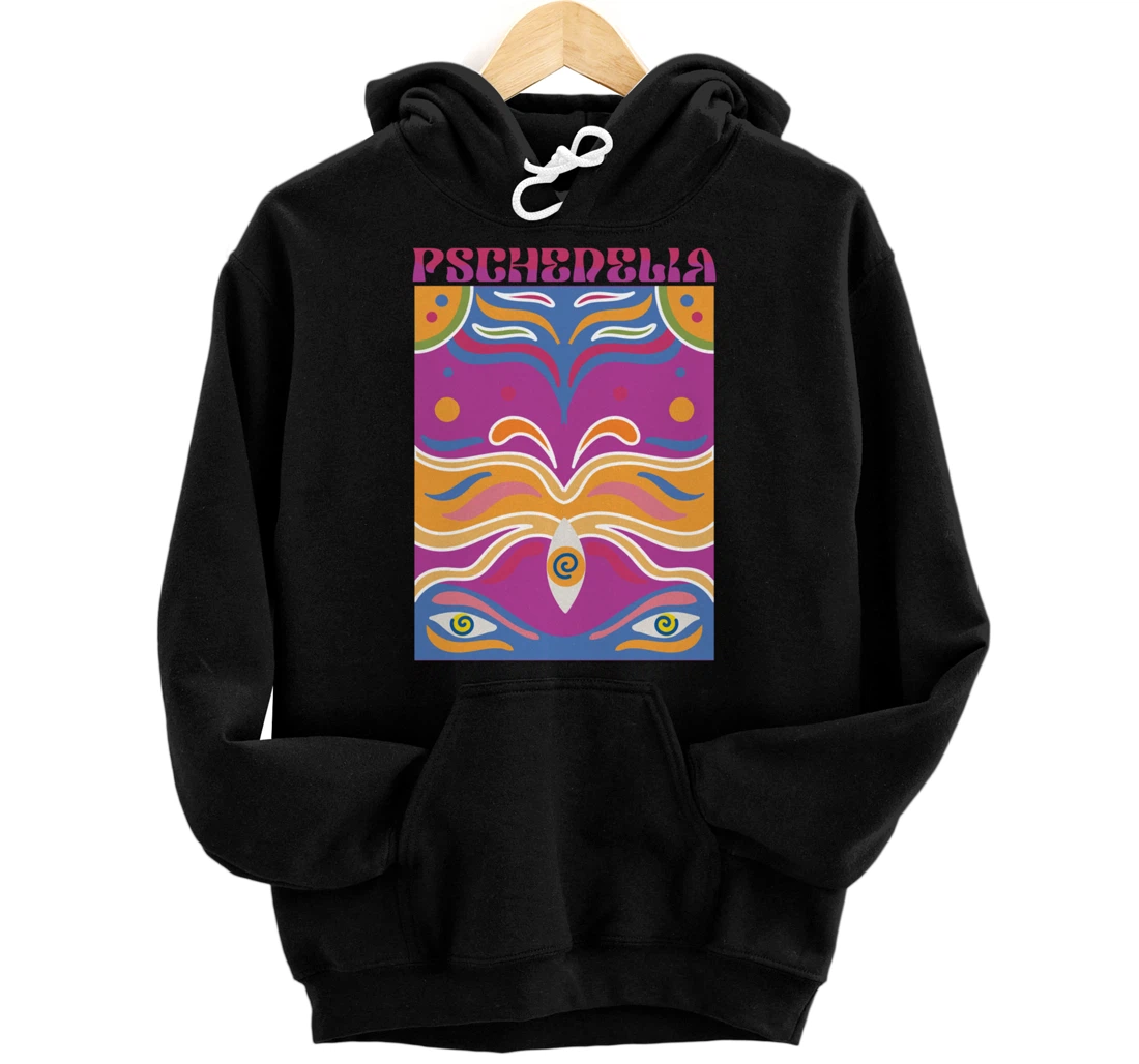 Personalized Psychedelic - Psychedelia - Indie Aesthetic - Groovy Pullover Hoodie