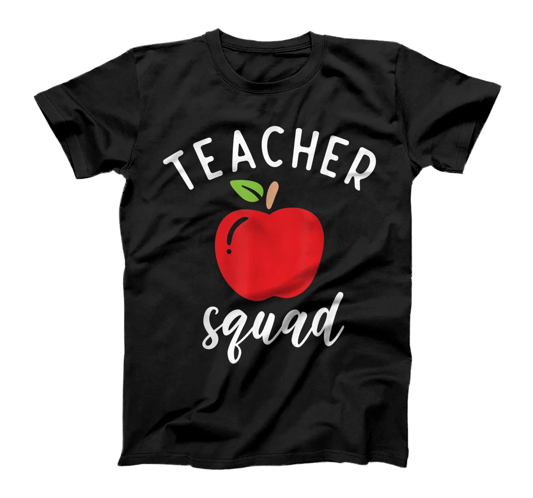 Personalized Teacher Squad Student School Holiday Teacher T-Shirt, Women T-Shirt