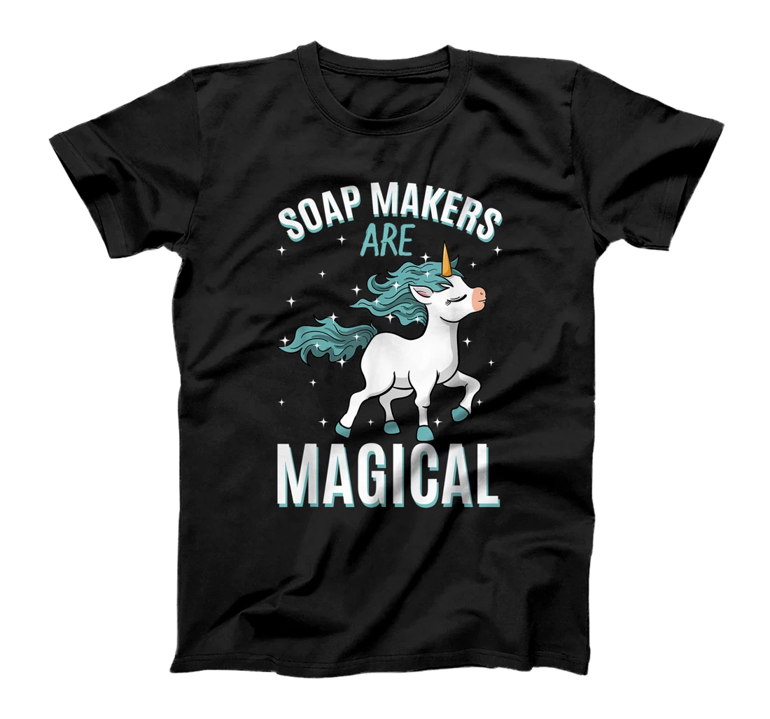 Personalized Soap Makers Are Magical Unicorn Job Soap Profession T-Shirt, Kid T-Shirt and Women T-Shirt