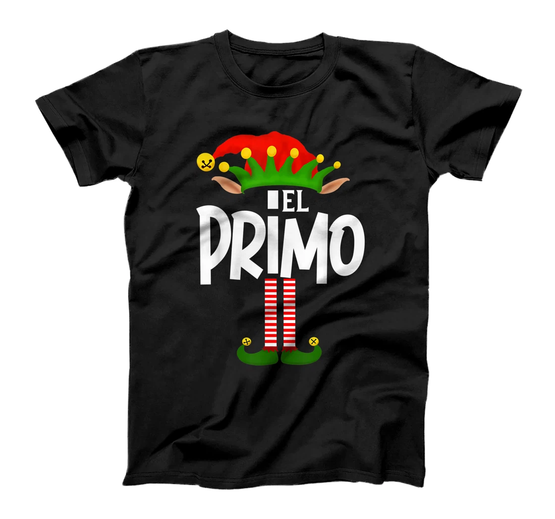 Personalized Soy El Primo Elf Family Group Matching in Spanish T-Shirt, Kid T-Shirt and Women T-Shirt