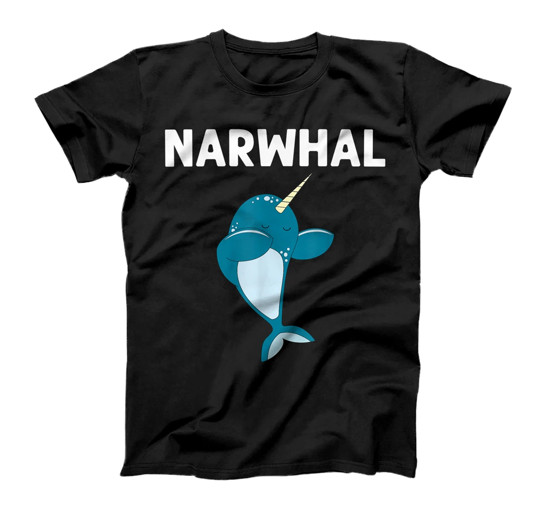 Personalized Funny Narwhal For Men Women Narwhale Sea Unicorn Fish Whale T-Shirt, Kid T-Shirt and Women T-Shirt