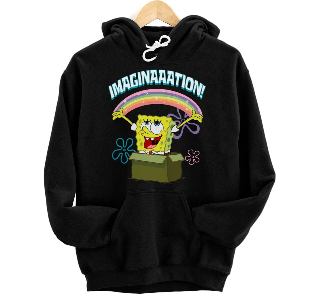 Personalized Mademark x SpongeBob SquarePants - SpongeBob SquarePants Imaginaaation Box Funny Pullover Hoodie