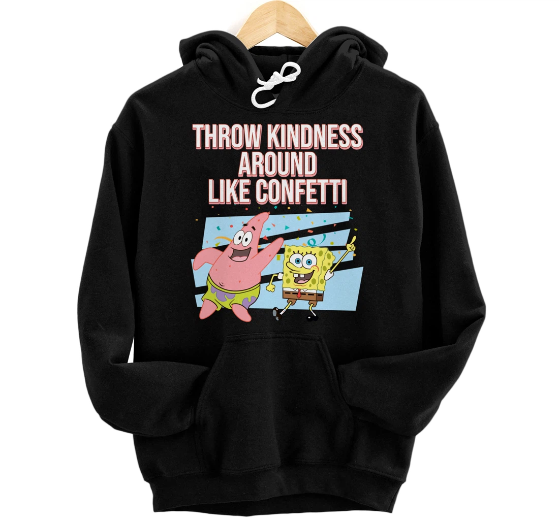 Personalized Mademark x SpongeBob SquarePants - Throw Kindness Around Like Confetti Pullover Hoodie