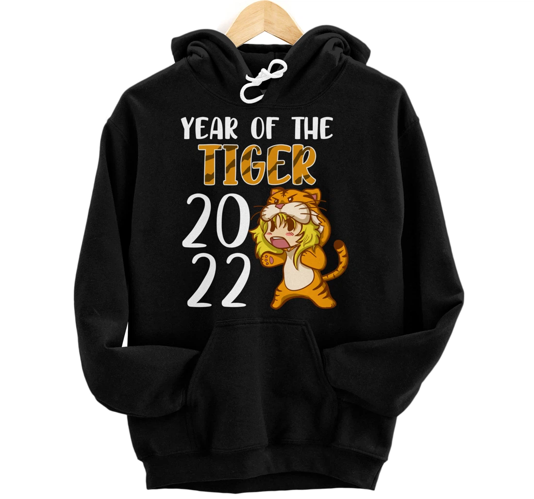 Personalized Chinese New Year Tiger Happy Vietnamese Lion Zodiac 2022 Pullover Hoodie