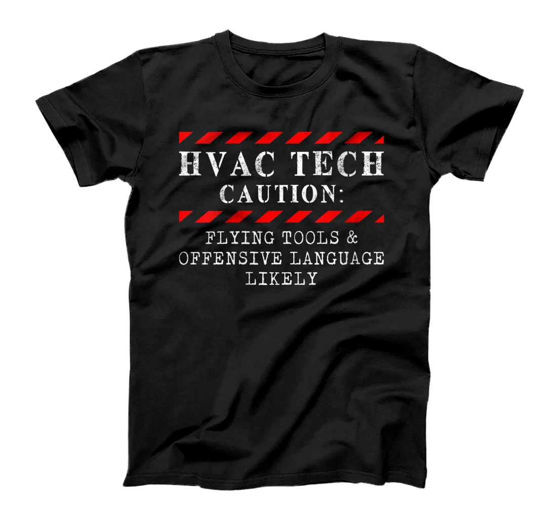 Personalized Womens HVAC Technician Funny HVAC Tech T-Shirt, Women T-Shirt