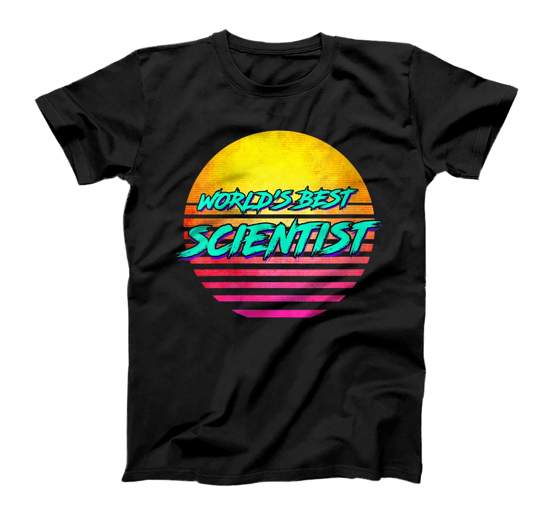 Personalized Womens Science gift idea - Worlds Best Scientist T-Shirt, Women T-Shirt