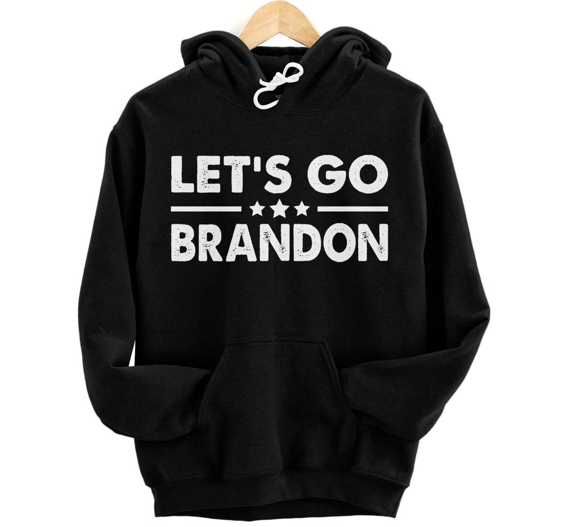 Personalized Let's Go Brandon Conservative Anti Liberal Pullover Hoodie