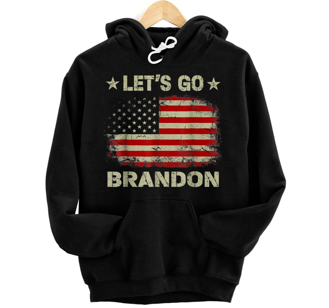 Personalized Let's Go Brandon Apparel Meme Co Pullover Hoodie