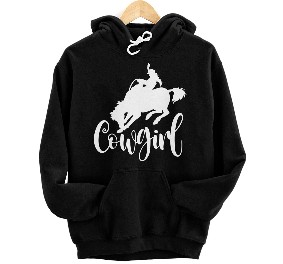 Personalized Funny Cowgirl Boots Graphic for Women and Girls Cowgirl Pullover Hoodie