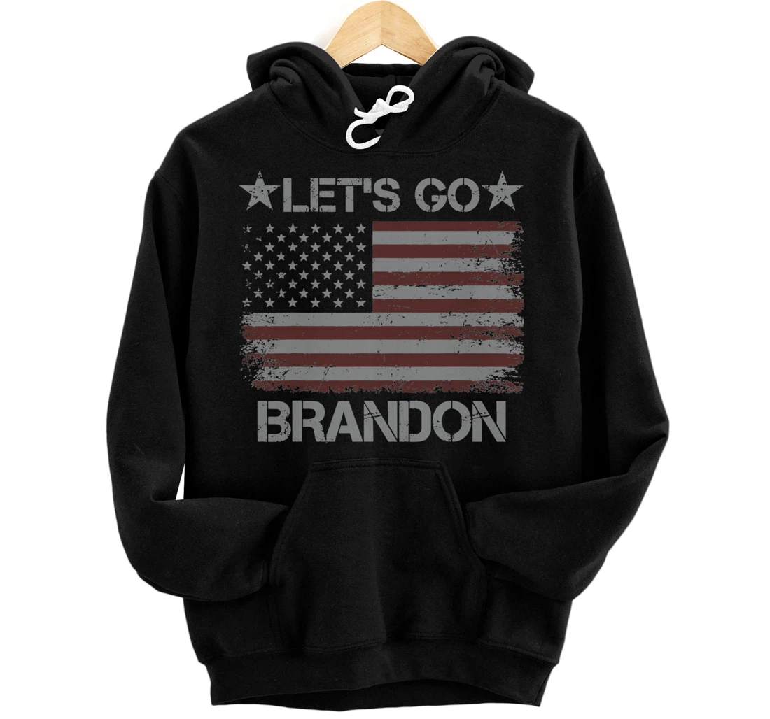 Personalized Let's Go Branden Brandson Brandon Conservative Anti Liberal Pullover Hoodie