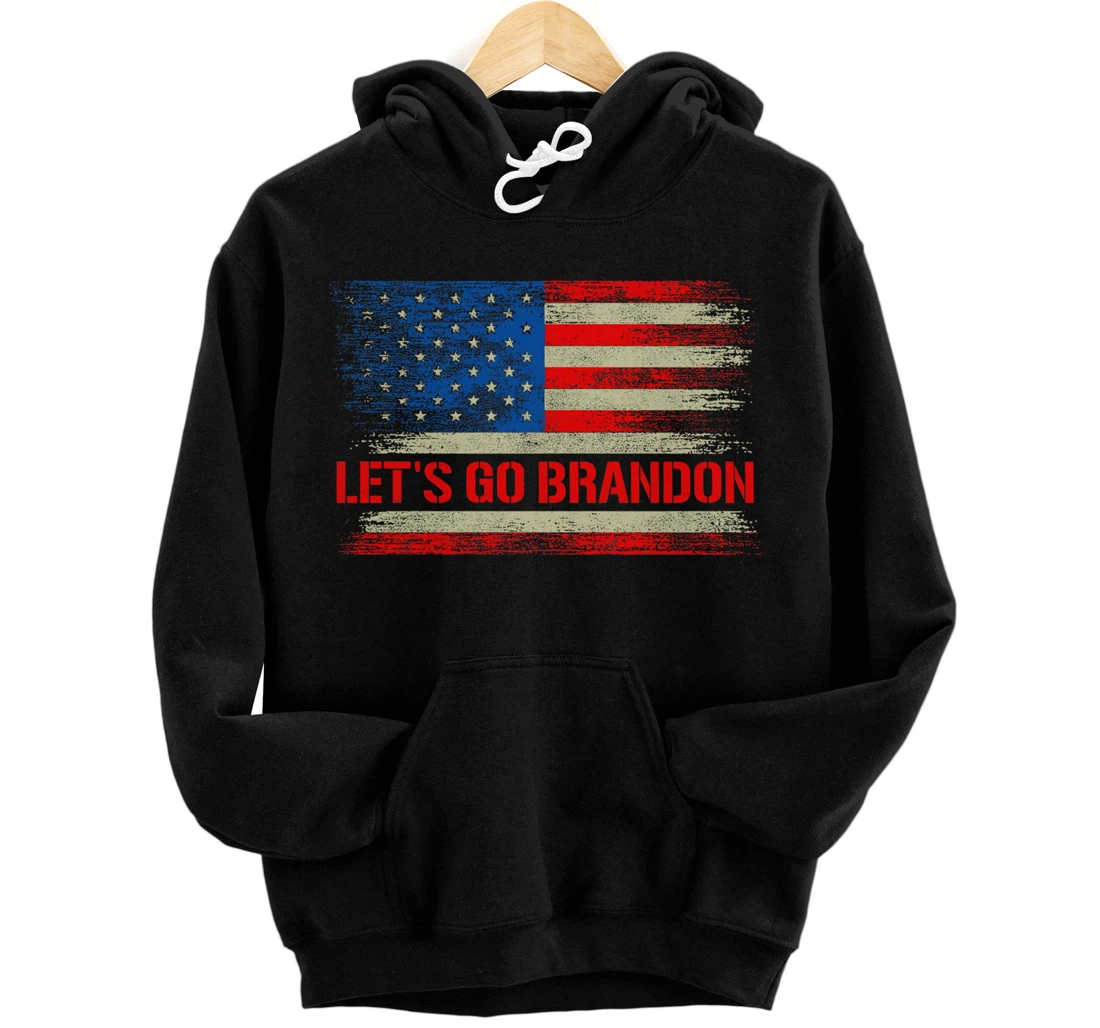Personalized Let's Go Branden Branson Brandon Conservative Anti Liberal Pullover Hoodie