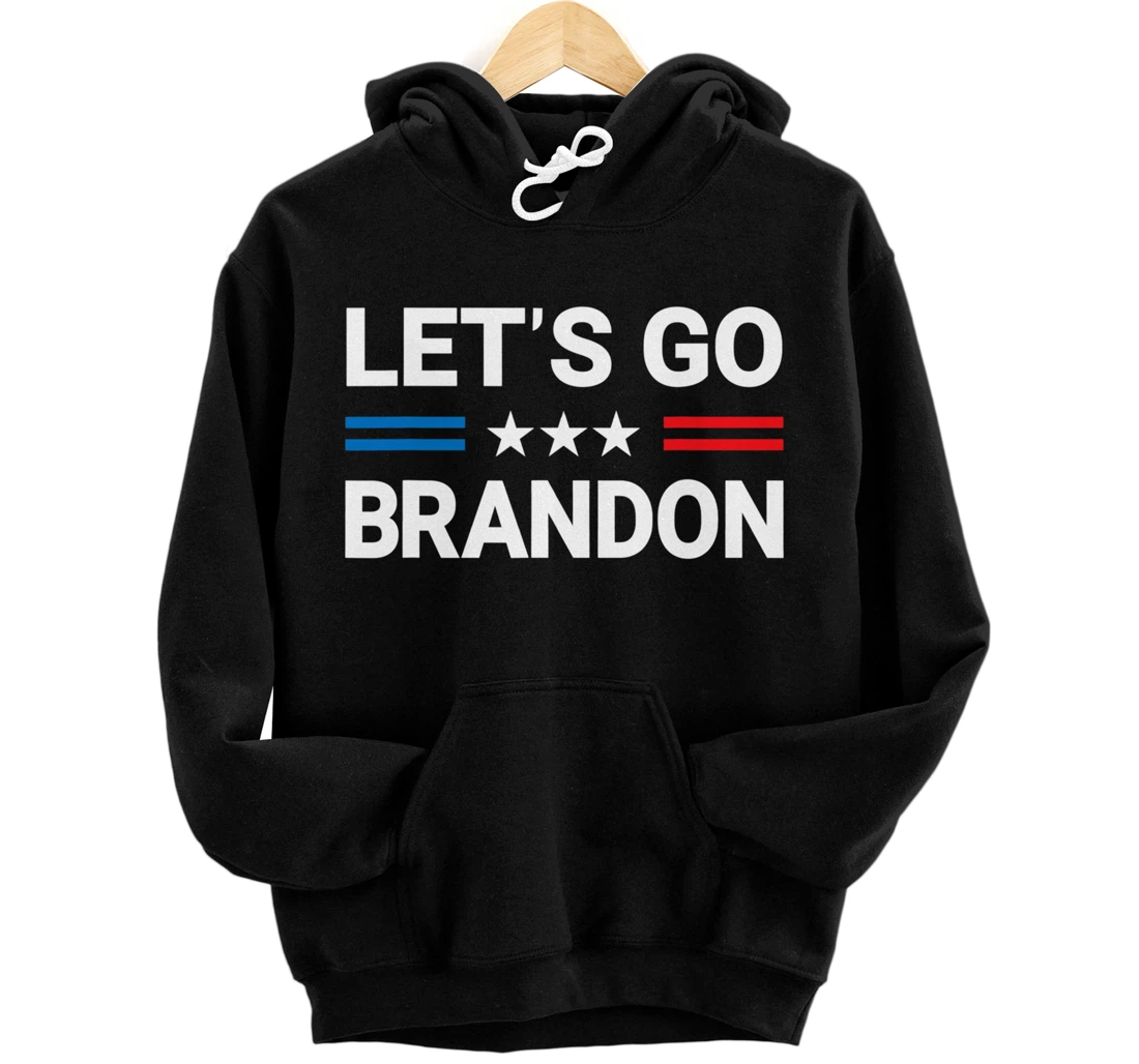 Personalized Let's Go Branson Brandon Conservative Anti Liberal Pullover Hoodie
