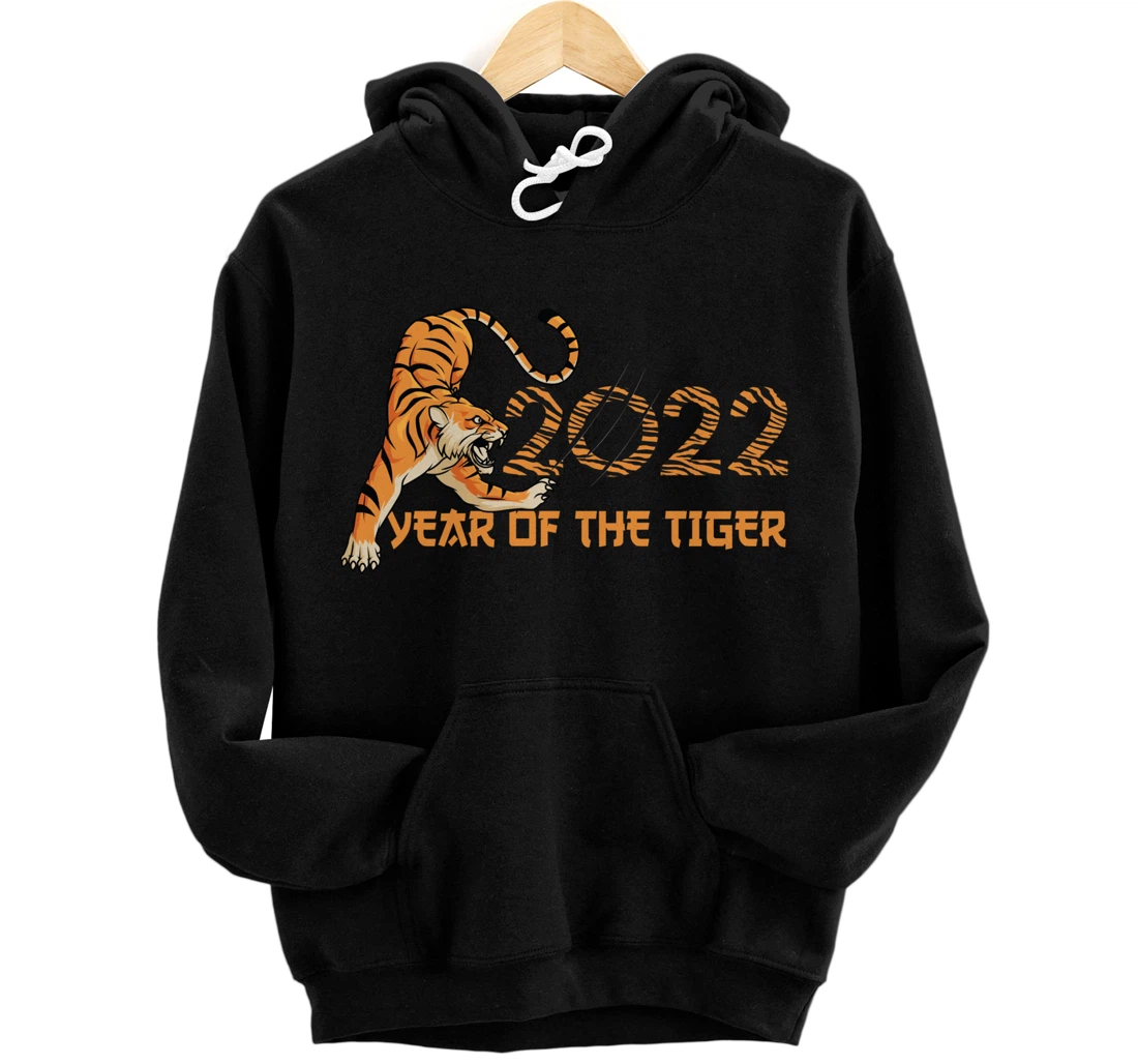 Personalized Happy Chinese New Year 2022 Year Of The Tiger Pullover Hoodie