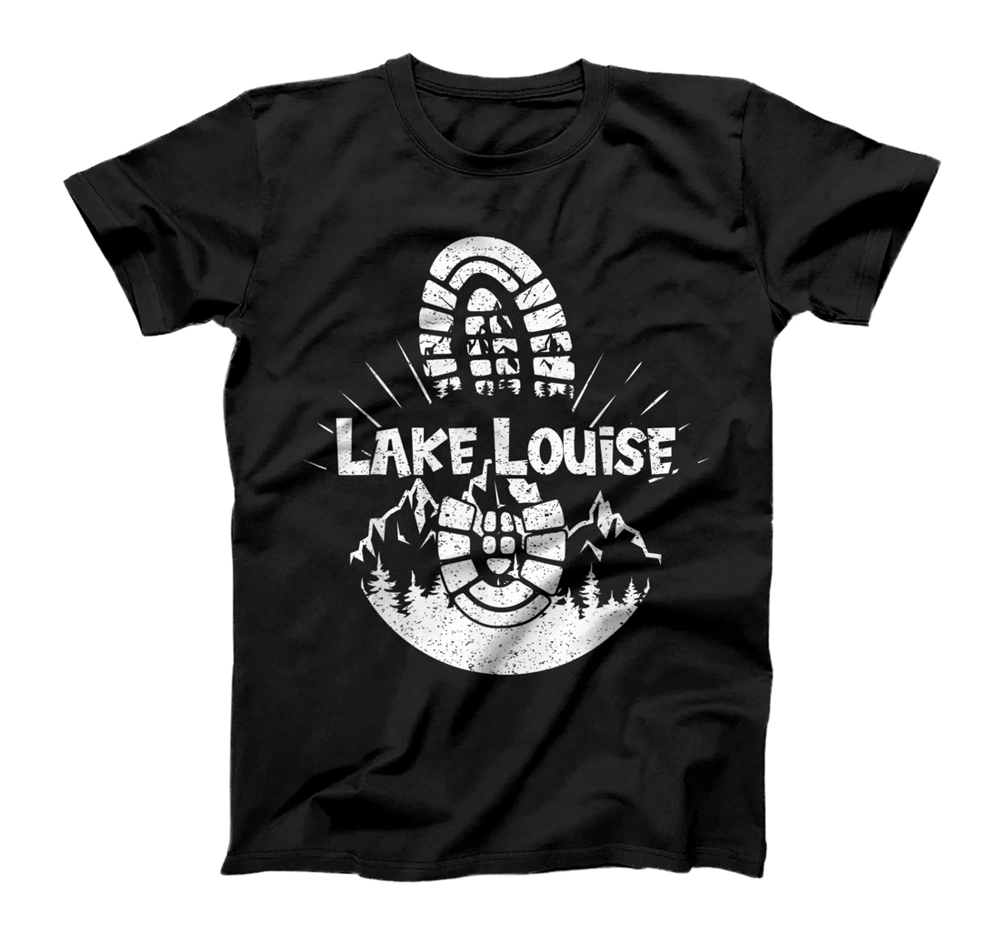 Personalized Hiking In Lake Louise Vacation Ski T-Shirt, Kid T-Shirt and Women T-Shirt