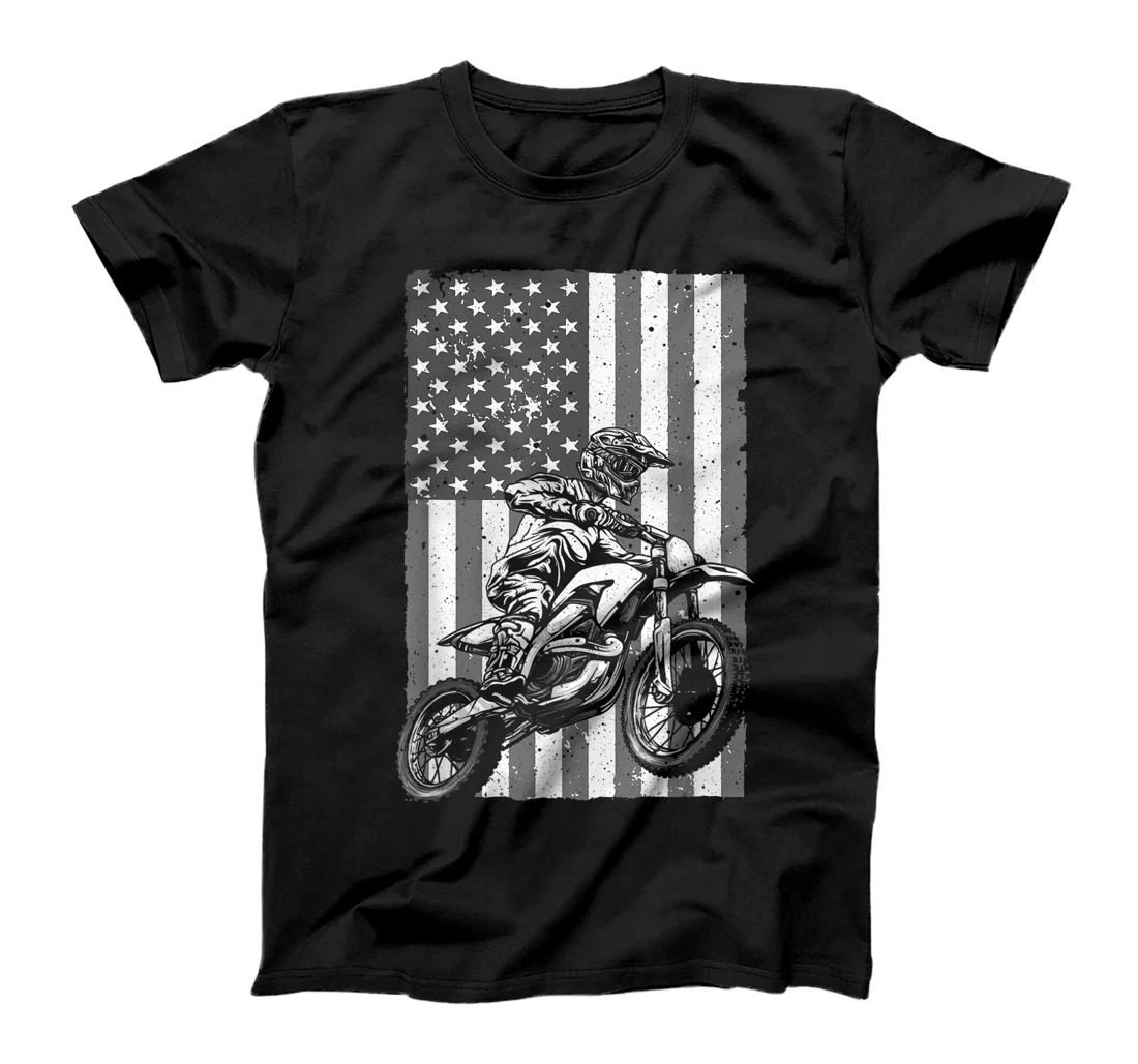Personalized Cool Dirt Bike Art For Men Women Dirt Bike Motocross Lovers T-Shirt, Kid T-Shirt and Women T-Shirt