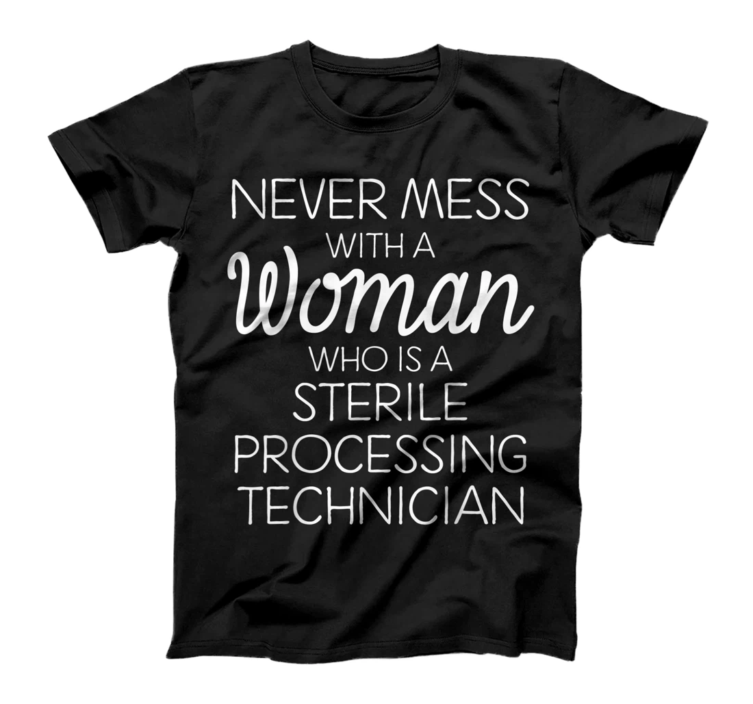 Personalized Womens Sterile Processing Technicians Funny Tech T-Shirt, Women T-Shirt