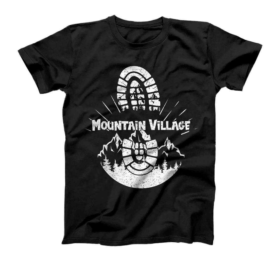 Personalized Hiking In Mountain Village Colorado Vacation Ski T-Shirt, Kid T-Shirt and Women T-Shirt