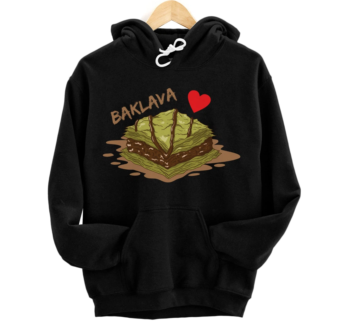 Personalized Baklava (Turkish pastry) Pullover Hoodie
