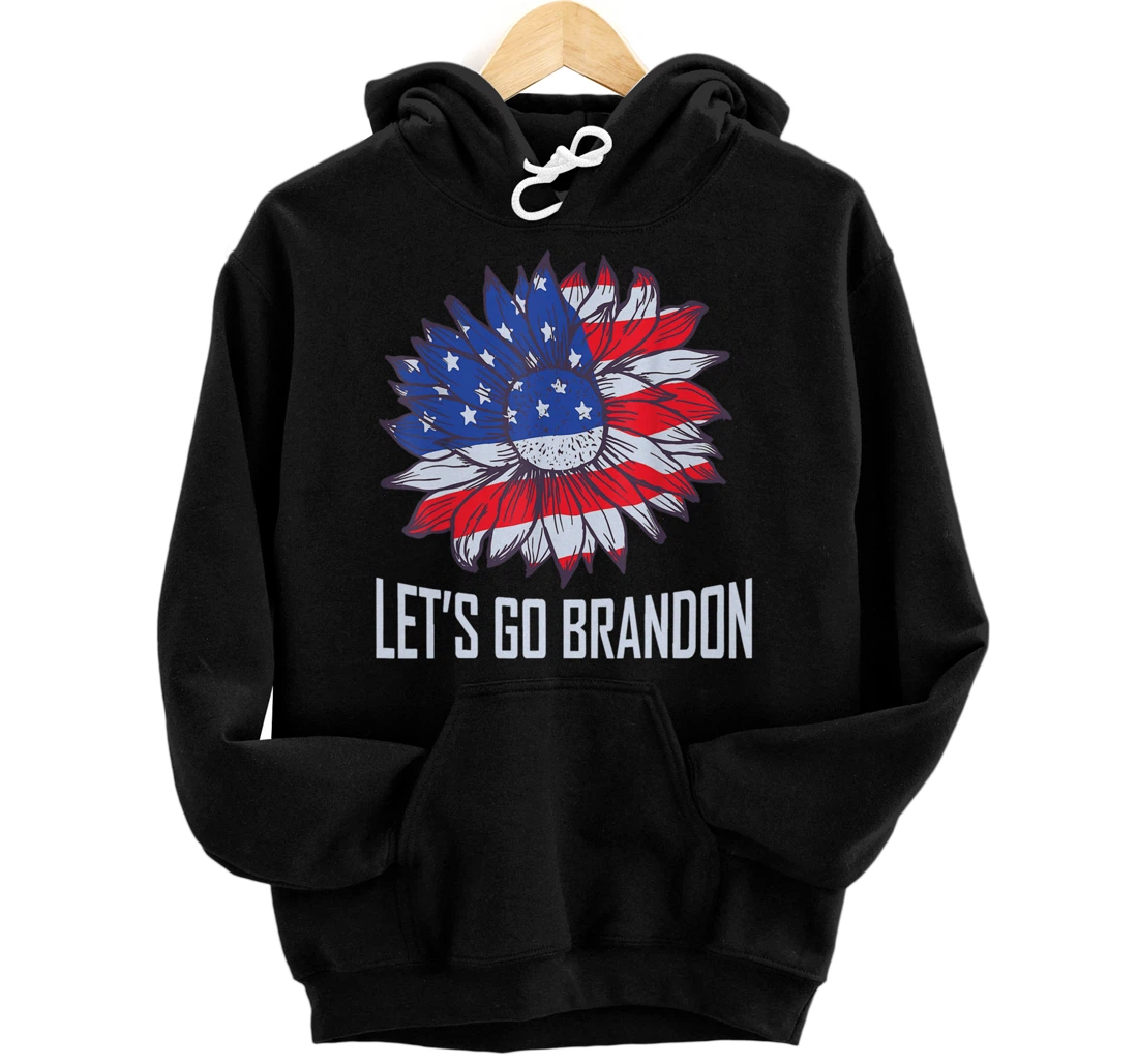 Personalized Let's Go Brandon Retro Pullover Hoodie