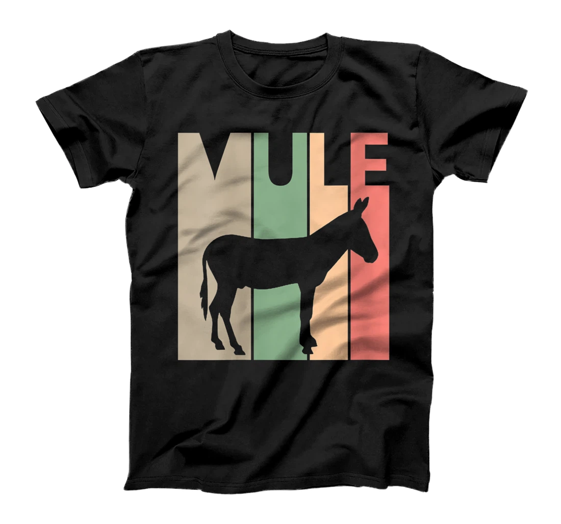 Personalized Womens Cute Mule Animal T-Shirt, Women T-Shirt