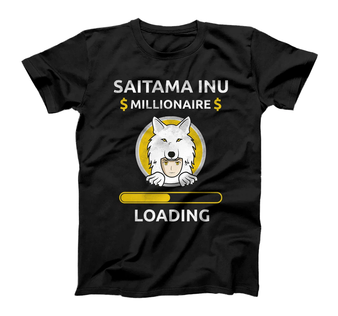 Personalized Womens Saitama Inu Token Crypto Millionaire Wallet Saitama Vintage T-Shirt, Kid T-Shirt and Women T-Shirt