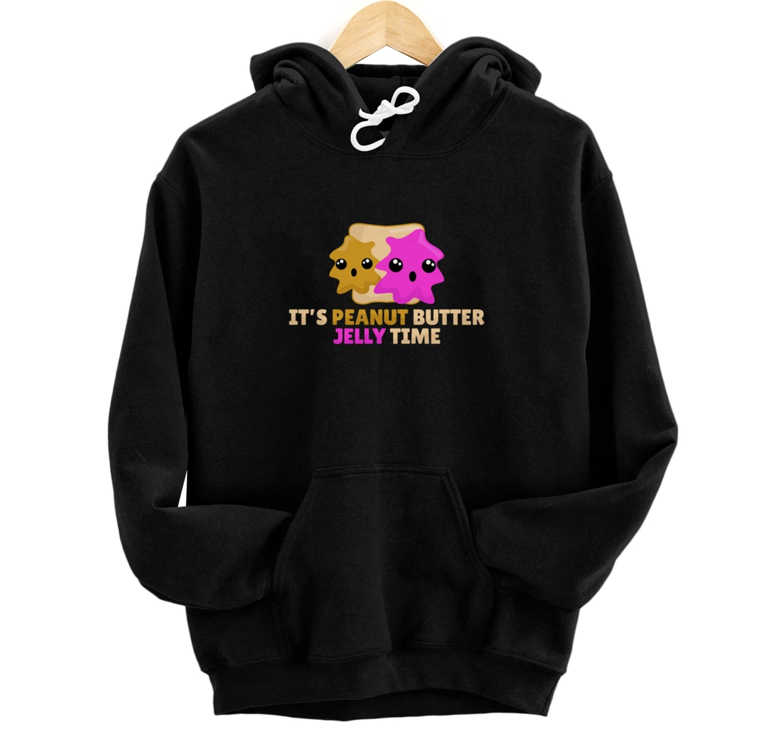 Peanut Butter Jelly Time Vibes Match Perfect Pullover Hoodie