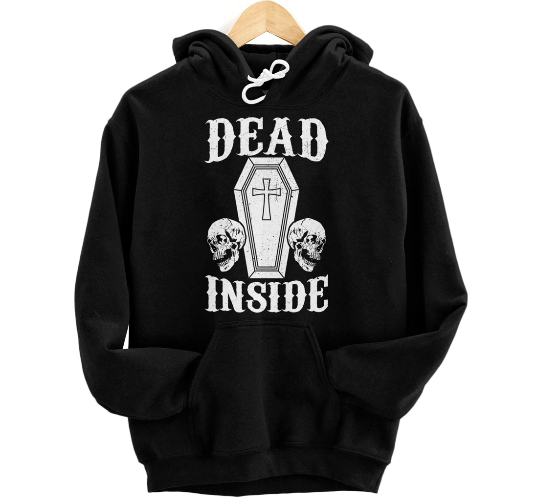 Personalized Funeral Director Dead Inside Funny Mortician Embalmer Pullover Hoodie