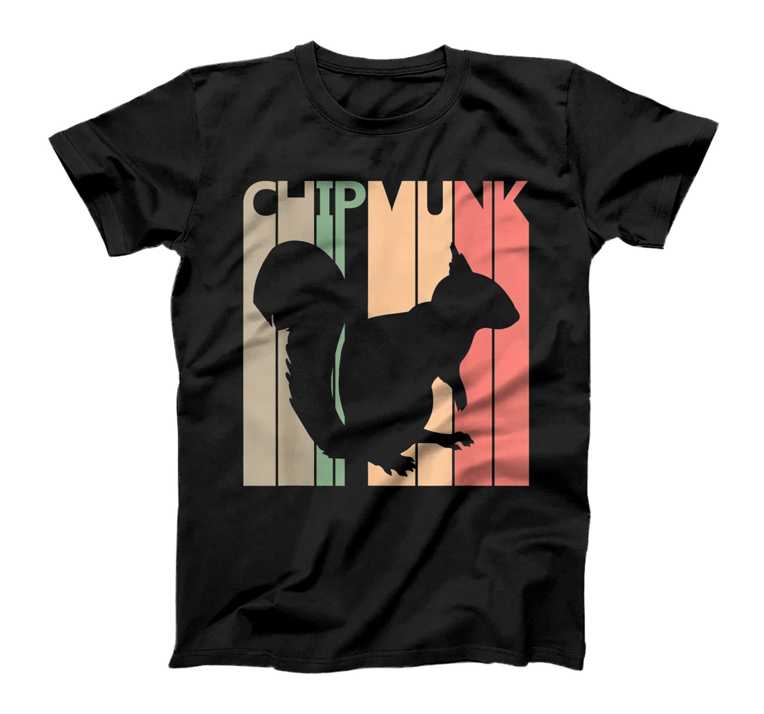 Personalized Womens Cute Chipmunk Animal T-Shirt, Kid T-Shirt and Women T-Shirt