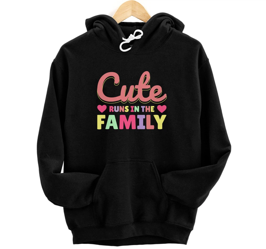 Personalized Loved by my family funny toddler Pullover Hoodie